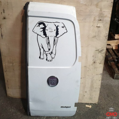 б/у Дверь задняя правая распашная глухая (белая) Fiat Fiorino III 2007- 1353127080