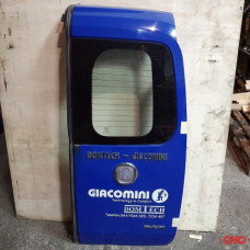 б/у Дверь задняя правая распашная из стеклом (синяя) Fiat Fiorino III 2007- 1353128080