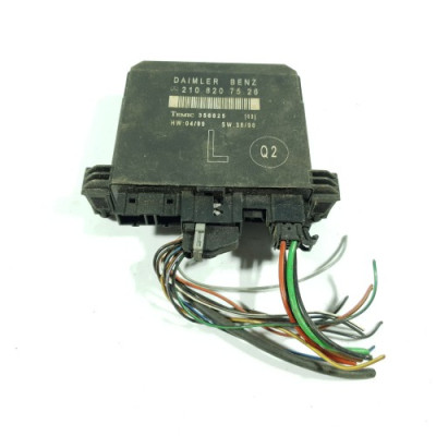 б/у Блок комфорта / управления передней левой двери Mercedes E320 W210 1999-2003 2108207526