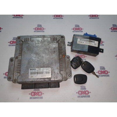 б/у Блок управления двигателем (комплект) Opel Movano 1998-2003 2.5 DCI 0281010784