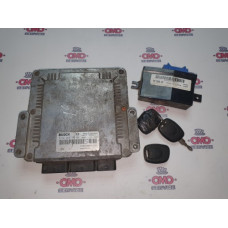 б/у Блок управления двигателем (комплект) Nissan Interstar 1998-2003 2.5 DCI 0281010784