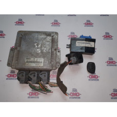 б/у Блок управления двигателем (комплект) Nissan Interstar 1998-2003 2.5 DCI 0281011254